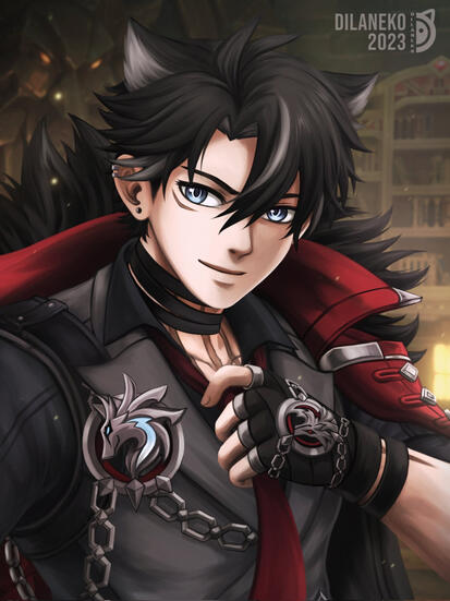 Style B - Bust Up (60 USD)